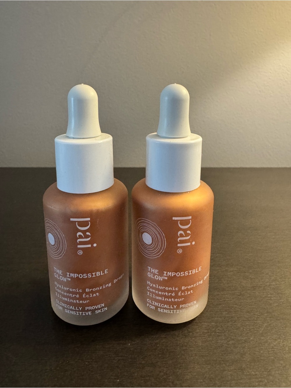Pai Skincare The Impossible Glow Bronzing Drops 1 oz 30 ml Full Size 7/26 X2